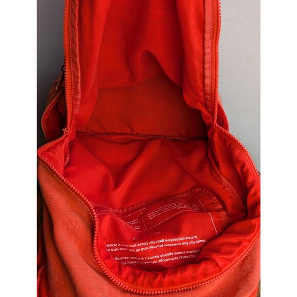 Dare to Roam Orange Back Pack Canvas - Picture 9 of 14